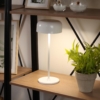 LAMPARA DE MESA ALWARA BLANCA - Imagen 2
