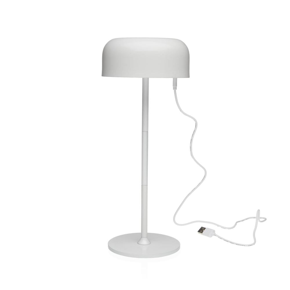 LAMPARA DE MESA ALWARA BLANCA - Imagen 3