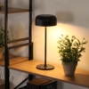 LAMPARA DE MESA ALWARA NEGRA - Imagen 2