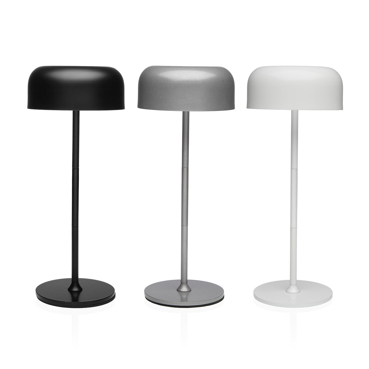 20790078_4 LAMPARA DE MESA ALWARA NEGRA - Imagen 4