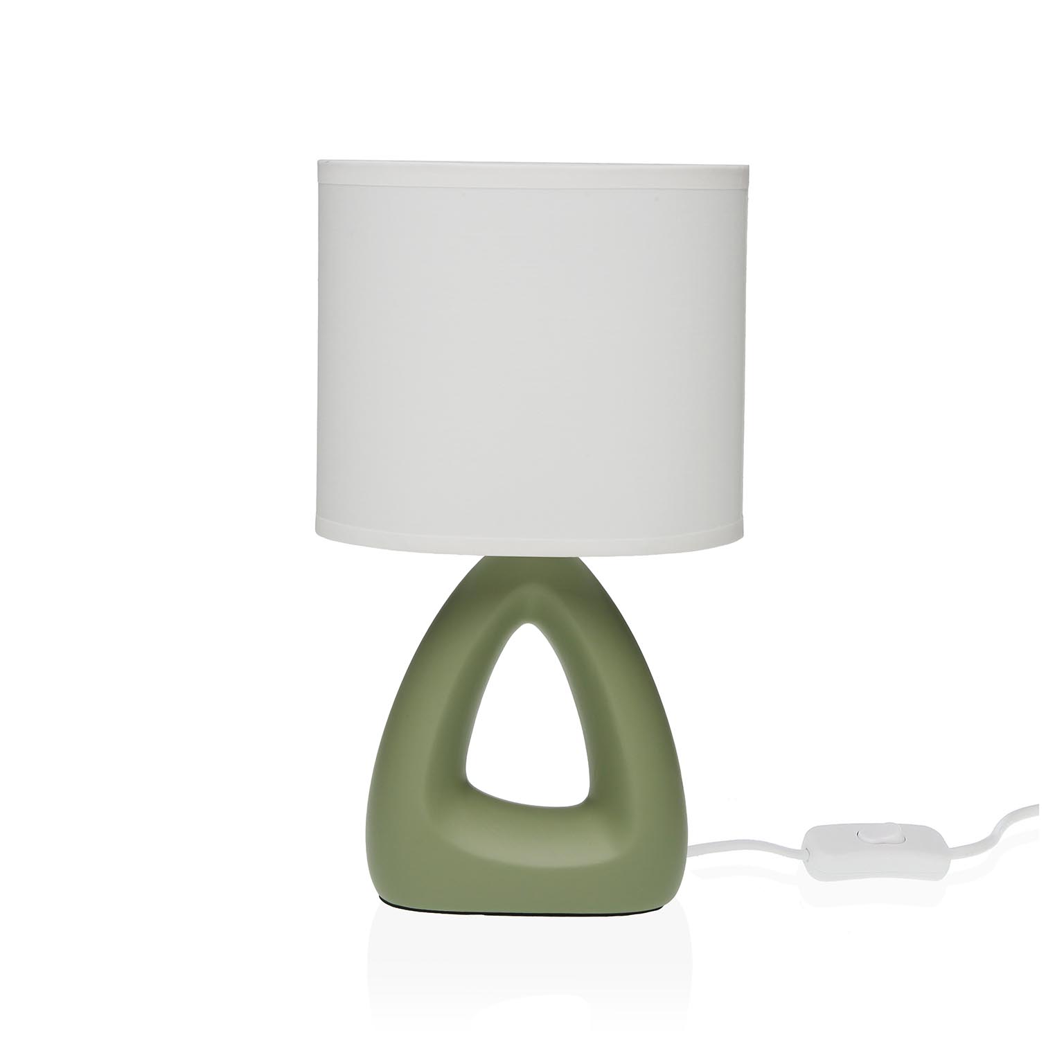 20790081 LAMPARA DE MESA NINBA VERDE - Imagen 1