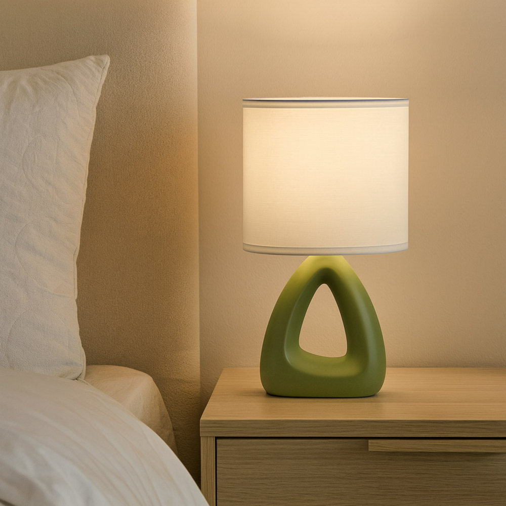 LAMPARA DE MESA NINBA VERDE - Imagen 2