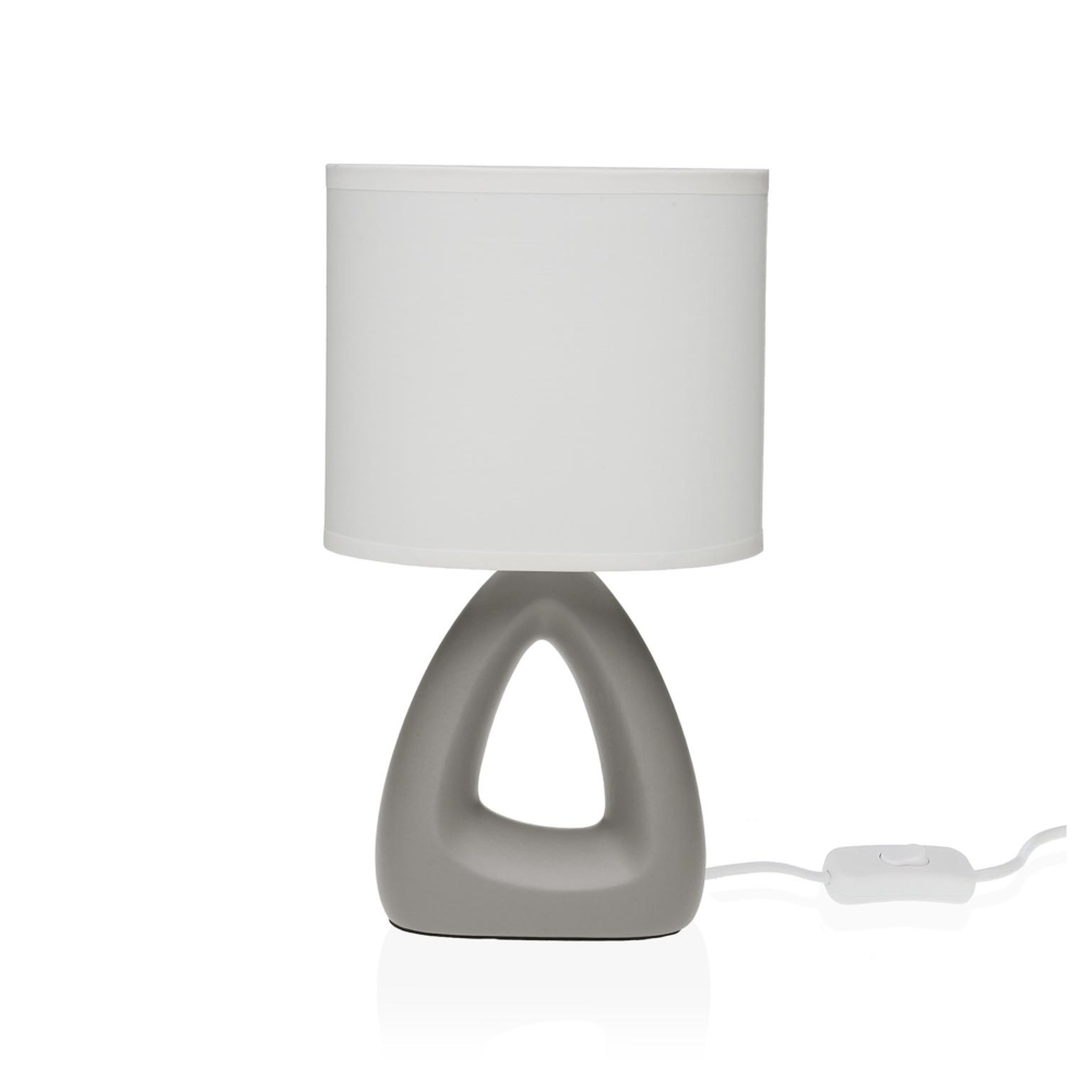 LAMPARA DE MESA NINBA GRIS - Imagen 1