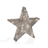 ESTRELLA PLATEADA EN 3D LUMINOSA 30CM - Imagen 2