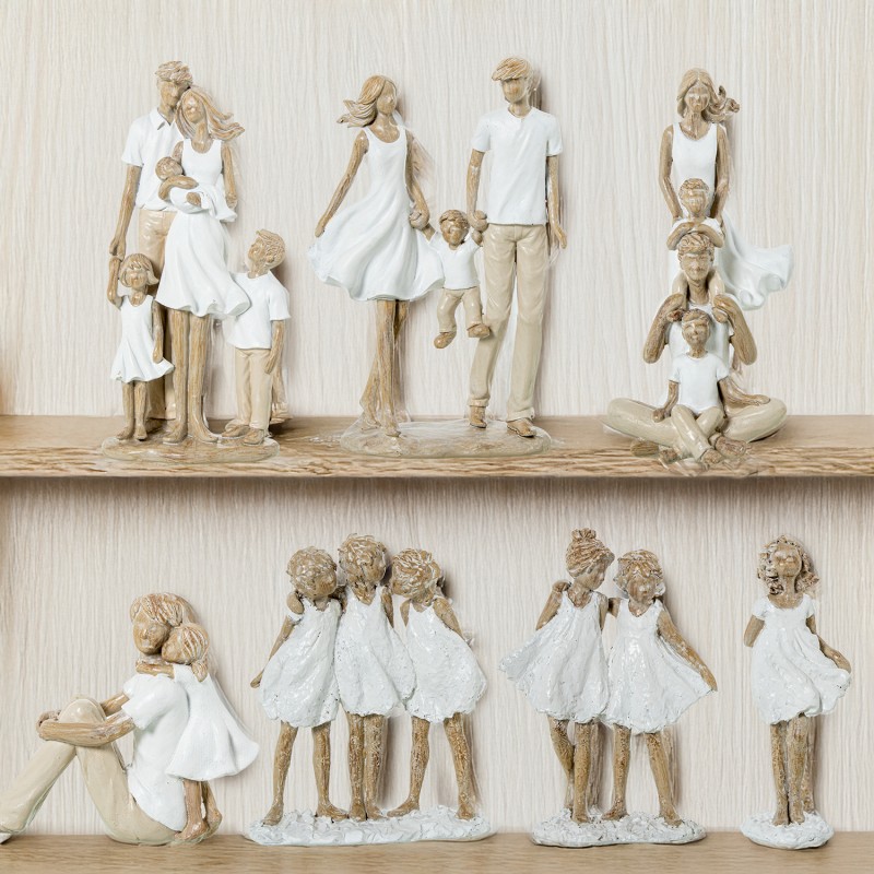 50827h Figura Resina Familia - Imagen 9