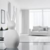 Figura Cerámica Conejo 50Cm Blanco - Imagen 2