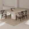 MESA FIJA LORRAINE 220 TRAVERTINO - Imagen 2