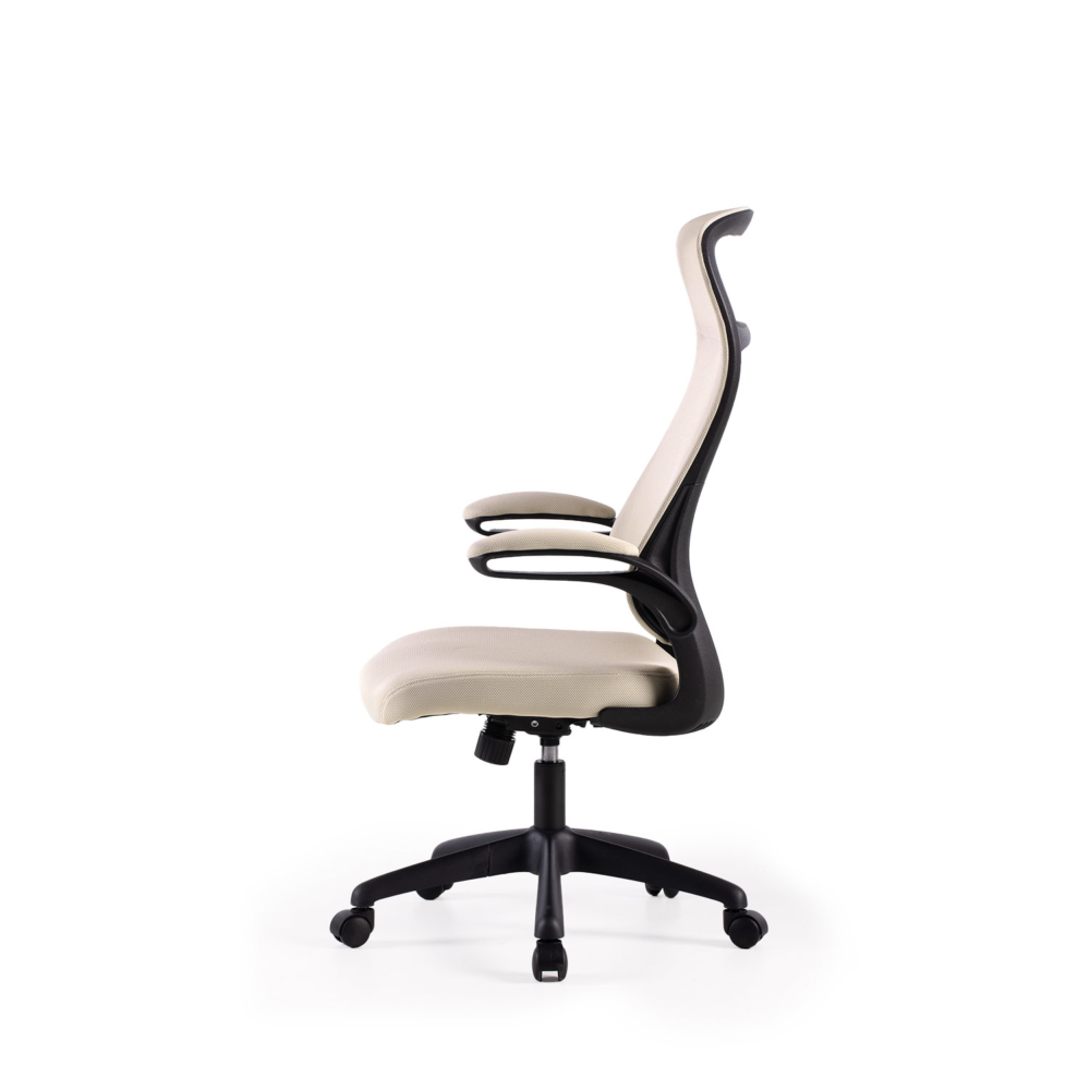 SILLA OFICINA SORBONNE BEIGE - Imagen 3