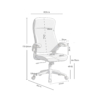SILLA OFICINA SORBONNE BEIGE - Imagen 6