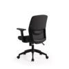 SILLA OFICINA MARYLAND NEGRO - Imagen 2