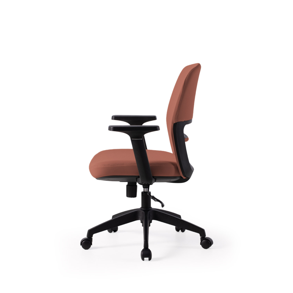 SILLA OFICINA MARYLAND TERRACOTA - Imagen 3