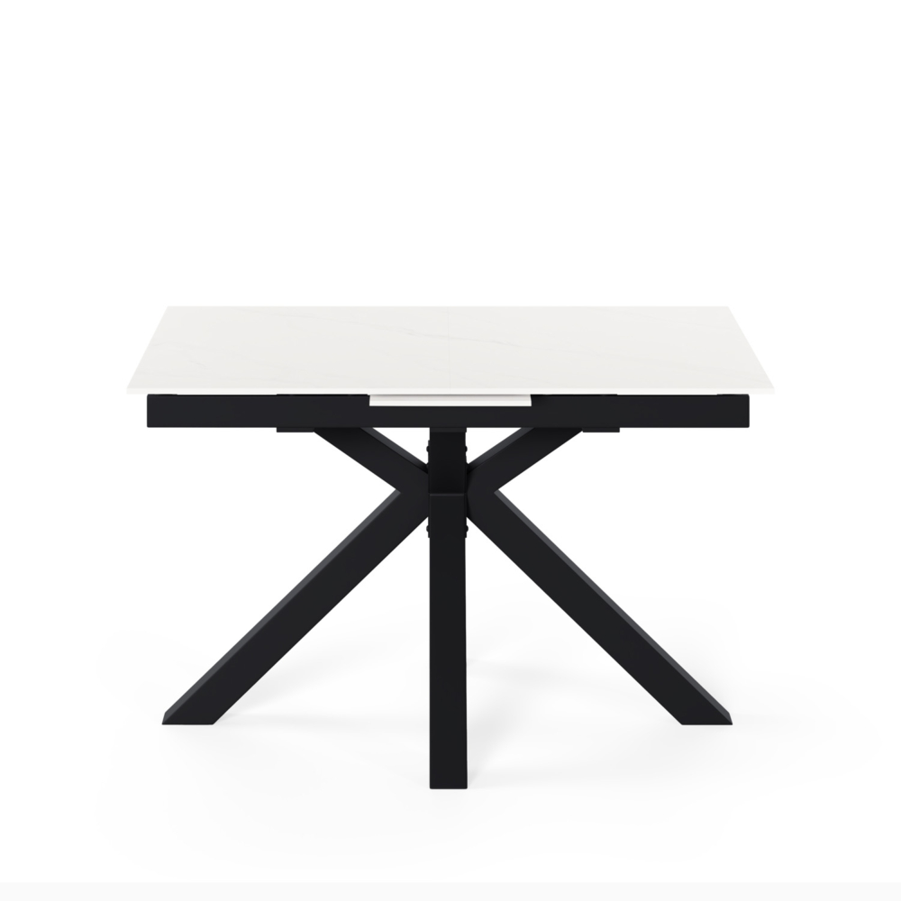 MESA EXT. LORI 140 BLANCO/NEGRO - Imagen 2