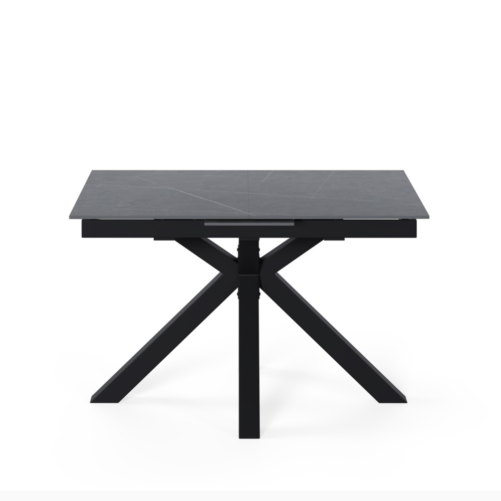 MESA EXT. LORI 140 GRIS/NEGRO - Imagen 2