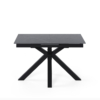 MESA EXT. LORI 140 GRIS/NEGRO - Imagen 2