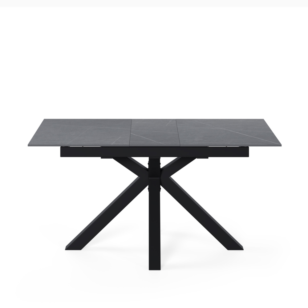 MESA EXT. LORI 140 GRIS/NEGRO - Imagen 3