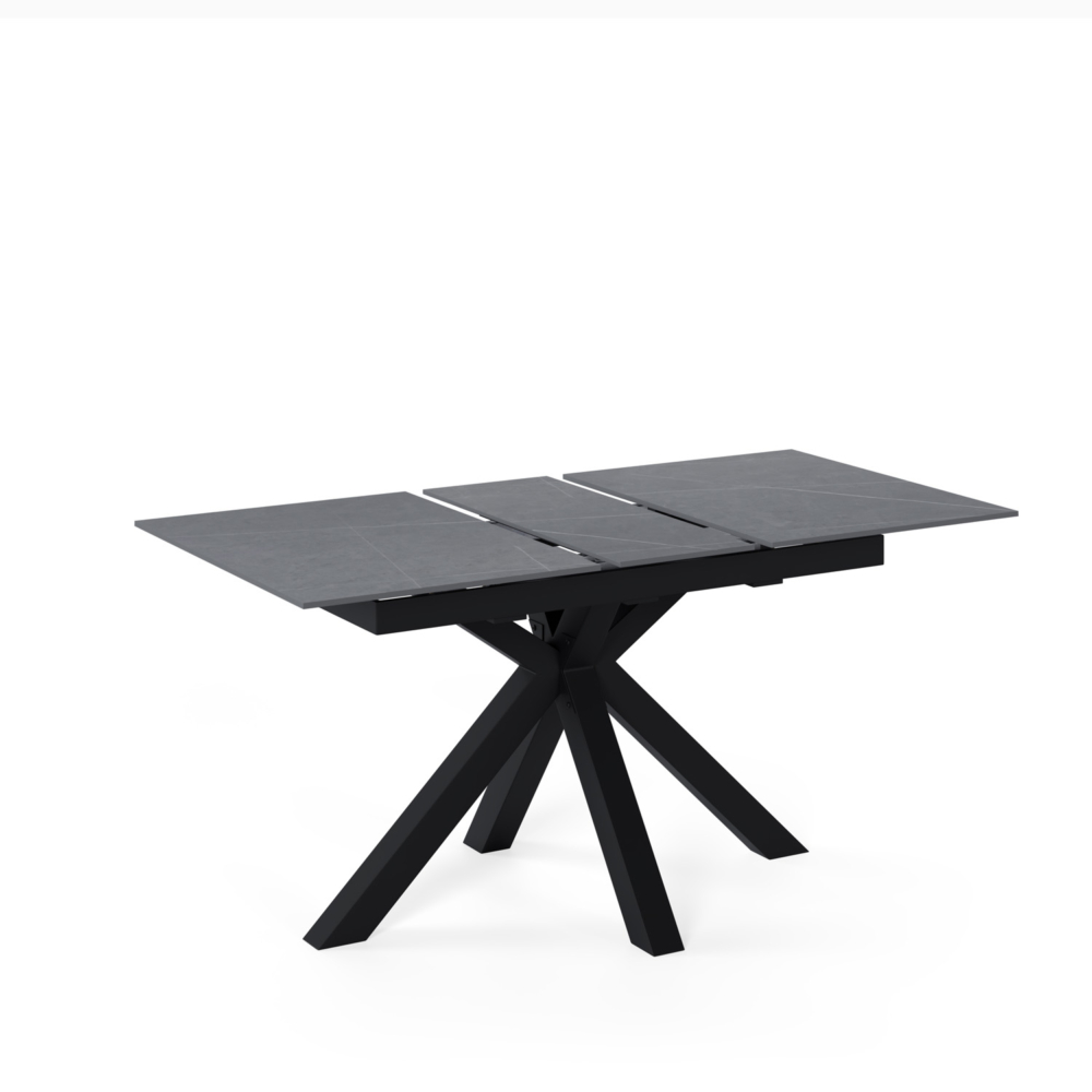 MESA EXT. LORI 140 GRIS/NEGRO - Imagen 5