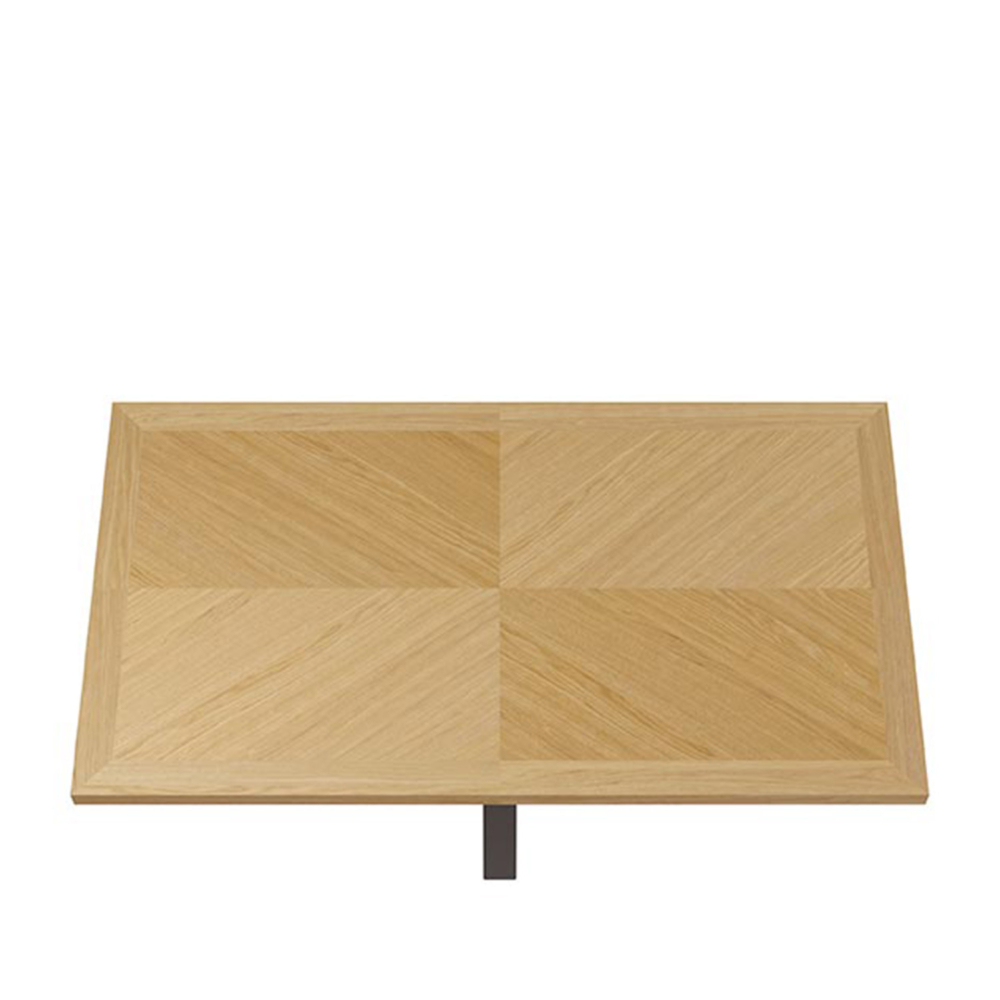 MESA FIJA ELAINE 160X90 ROBLE/NEGRO - Imagen 3
