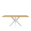 MESA FIJA ELAINE 160X90 ROBLE/BLANCO - Imagen 2