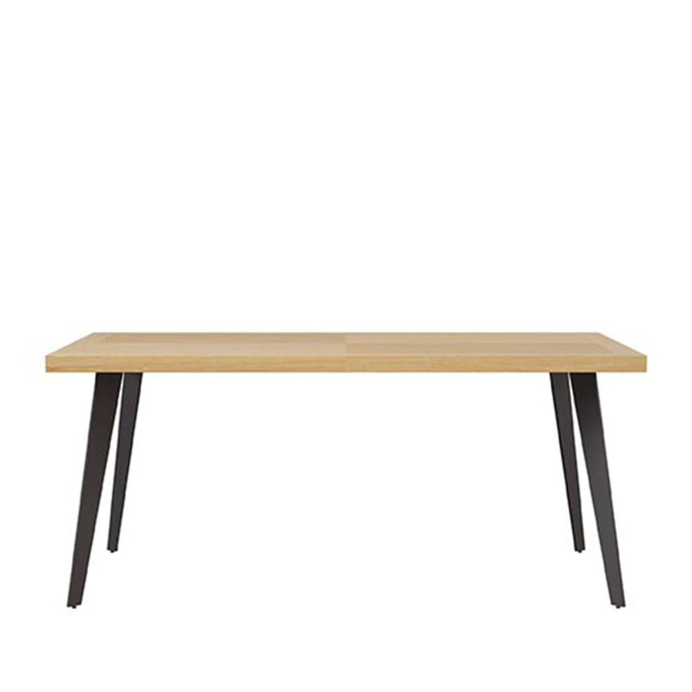 MESA FIJA RANDY 160X90 ROBLE/NEGRO - Imagen 4