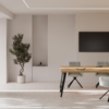 MESA FIJA RANDY 160X90 ROBLE/NEGRO - Imagen 5