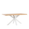 MESA FIJA GRACE 200 ROBLE/BLANCO 220 CM