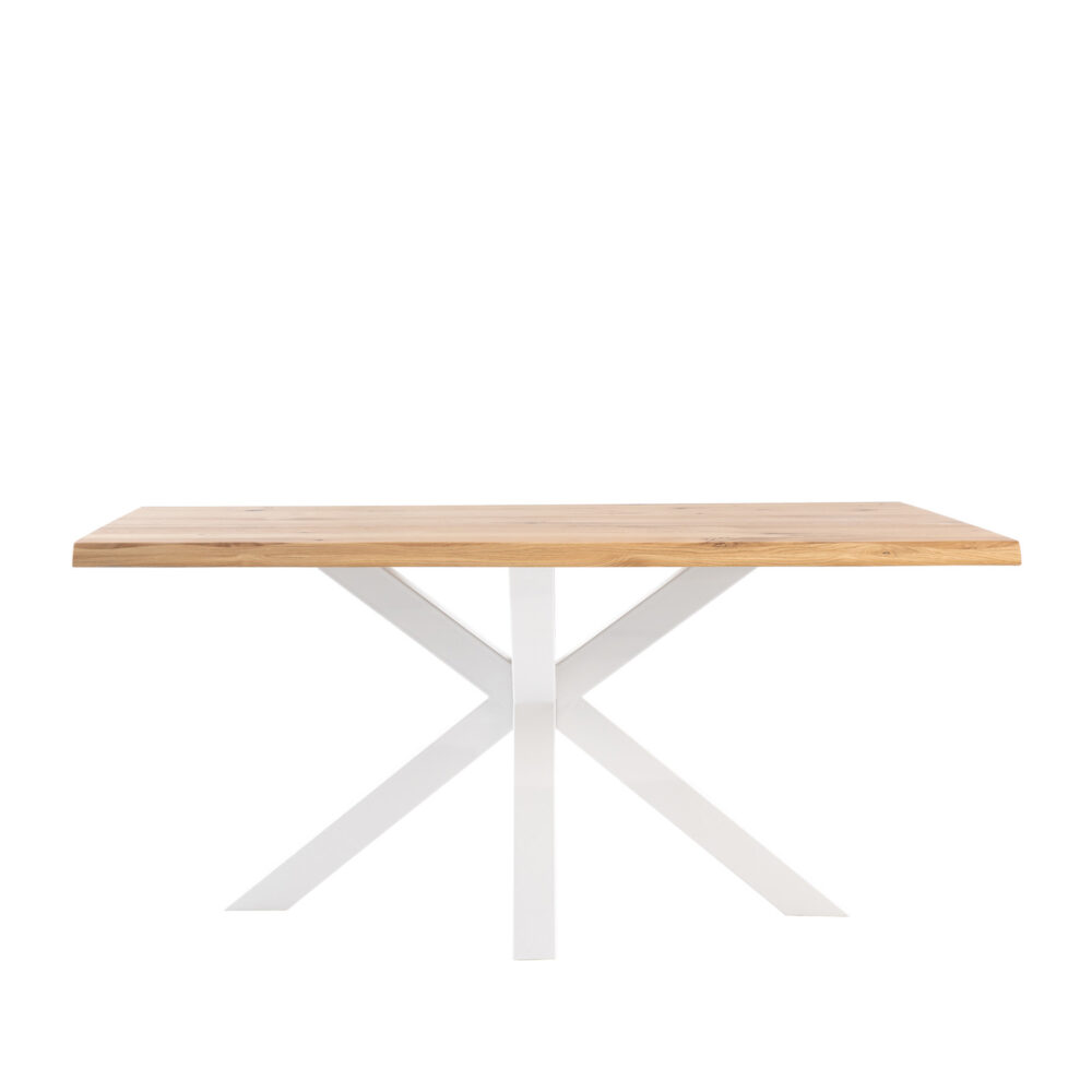 MESA FIJA GRACE 200 ROBLE/BLANCO 220 CM - Imagen 2