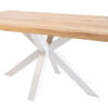 MESA FIJA GRACE 200 ROBLE/BLANCO 220 CM - Imagen 3