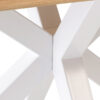 MESA FIJA GRACE 200 ROBLE/BLANCO 220 CM - Imagen 4