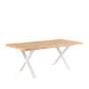 MESA FIJA CORINE 160 ROBLE/BLANCO 180 CM