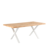 MESA FIJA CORINE 200 ROBLE/BLANCO
