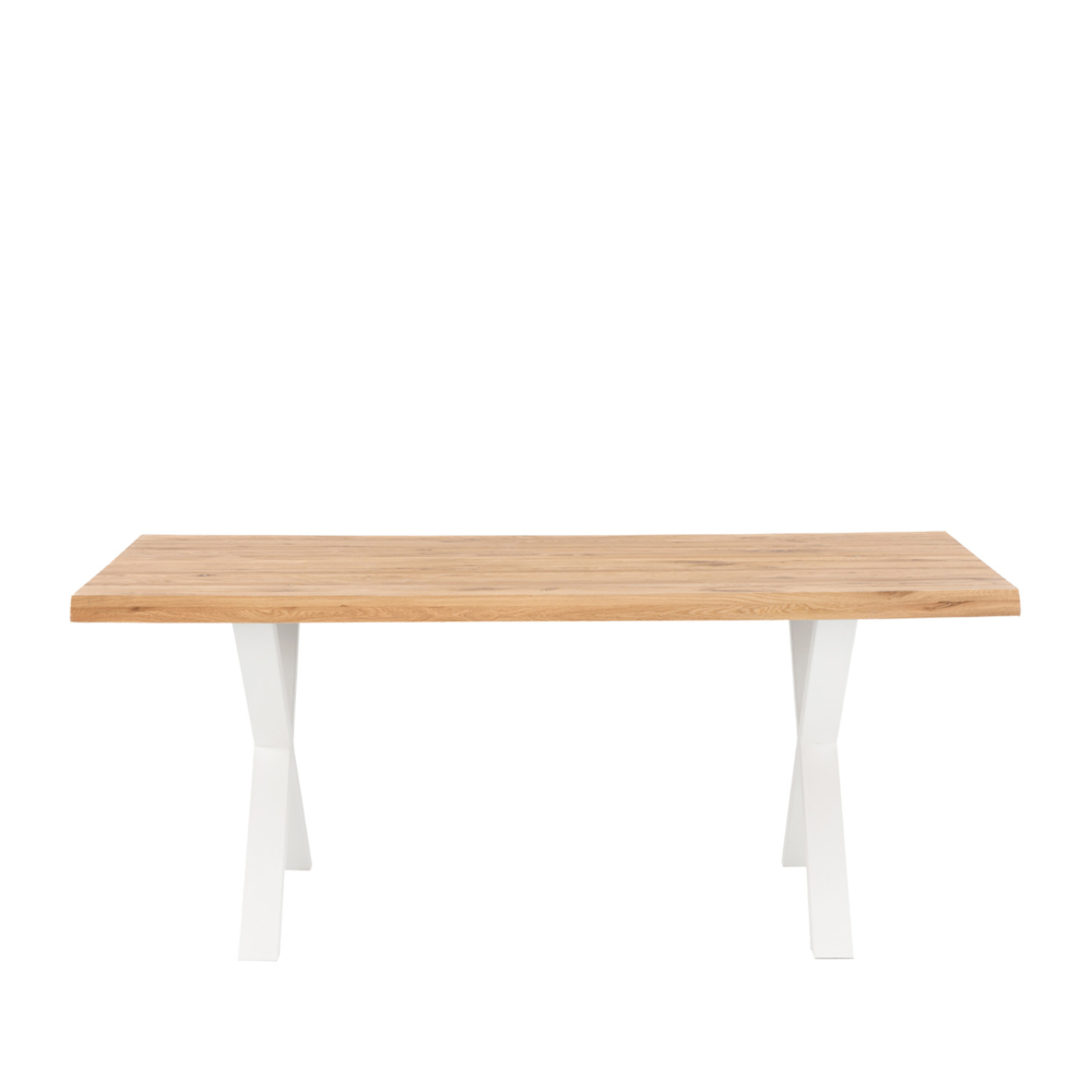 MESA FIJA CORINE 200 ROBLE/BLANCO - Imagen 2