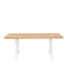 MESA FIJA CORINE 200 ROBLE/BLANCO - Imagen 2
