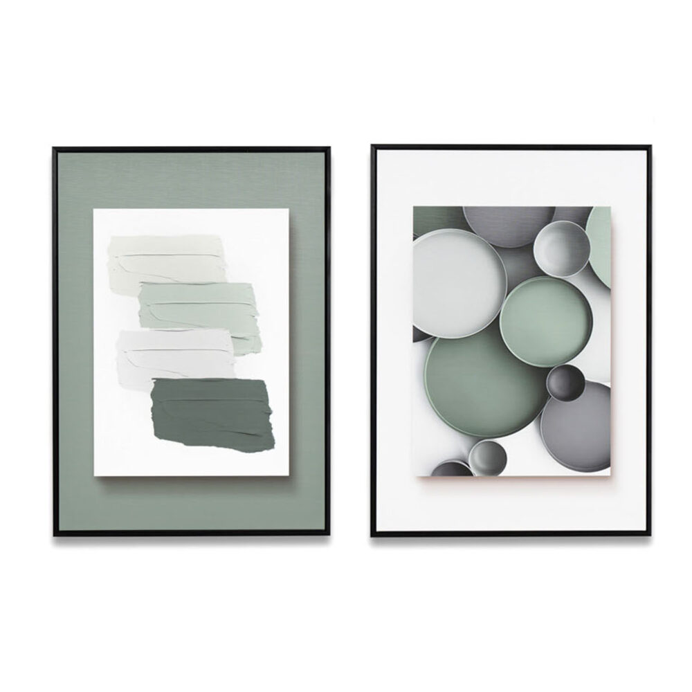 CUADRO GREEN OLD 3 NEGRO 50X70 - Imagen 2