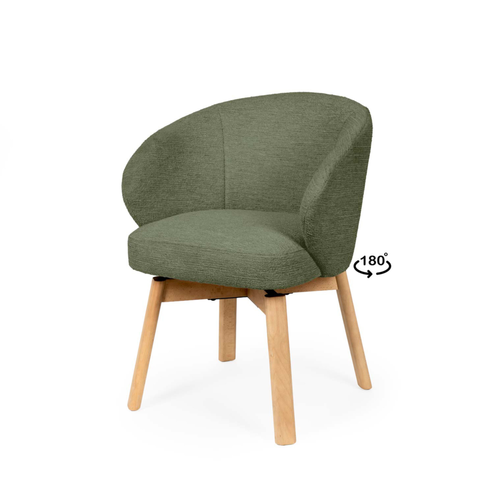 SILLA VIRGINIA VERDE - Imagen 1