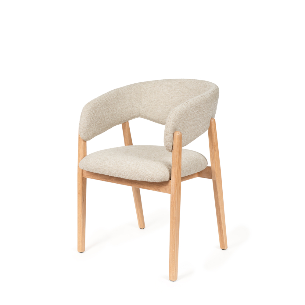 SILLA YVANNA BEIGE - Imagen 1