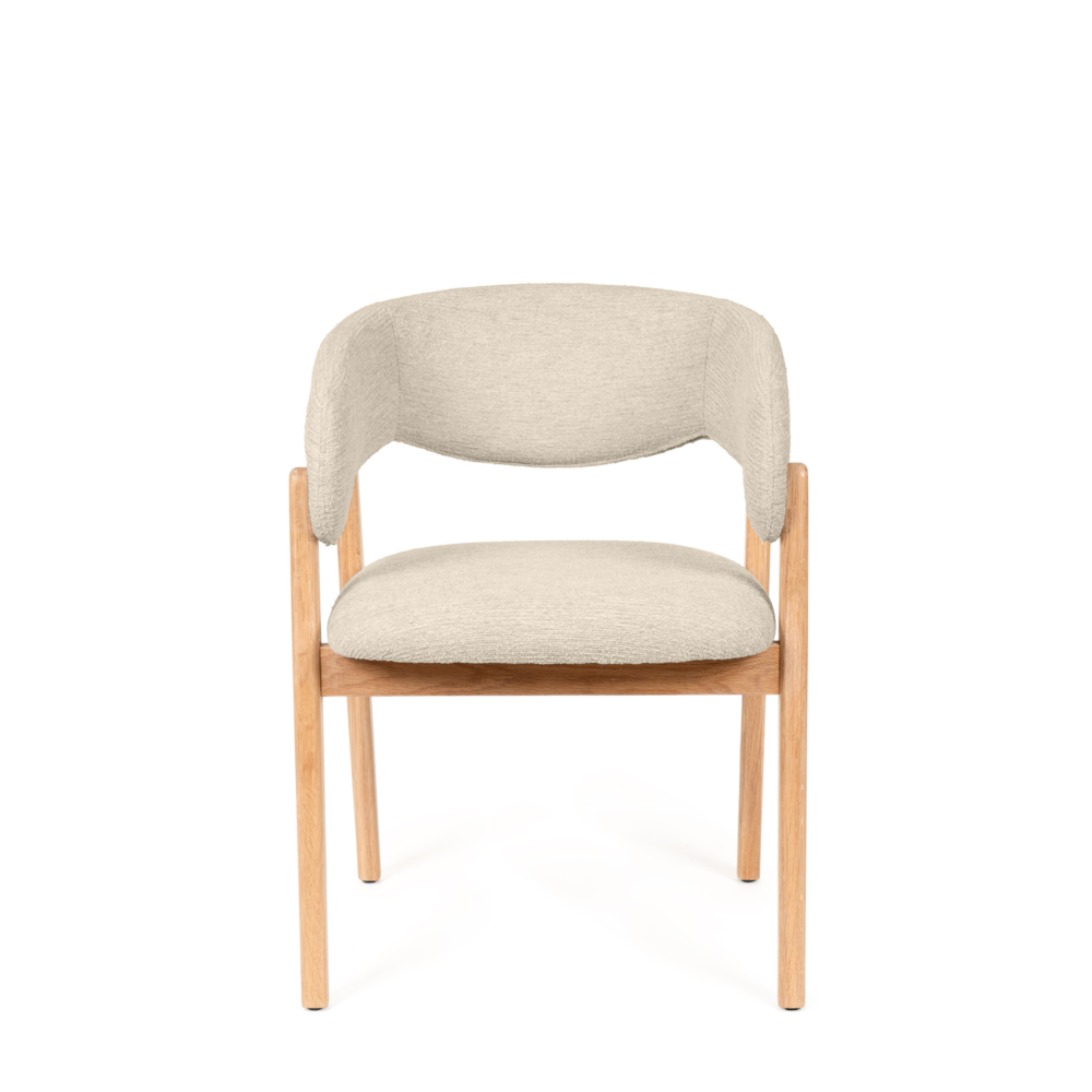 SILLA YVANNA BEIGE - Imagen 4