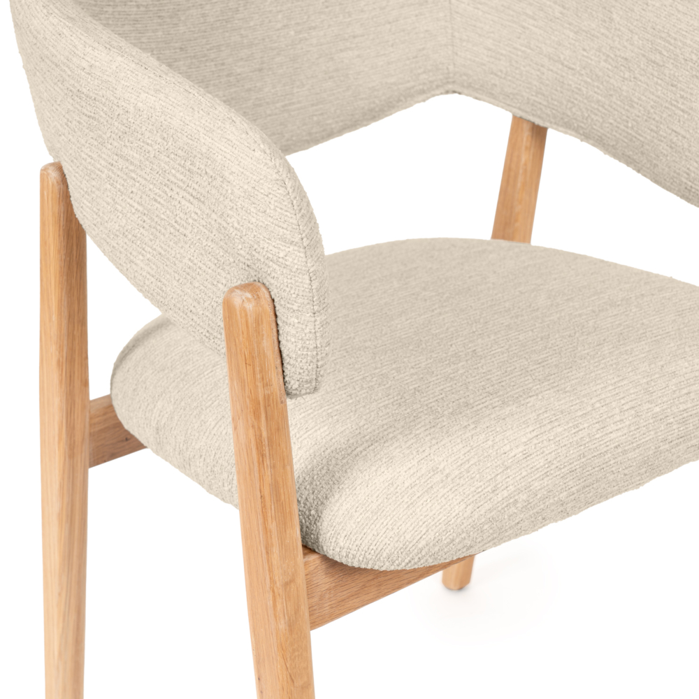 SILLA YVANNA BEIGE - Imagen 6
