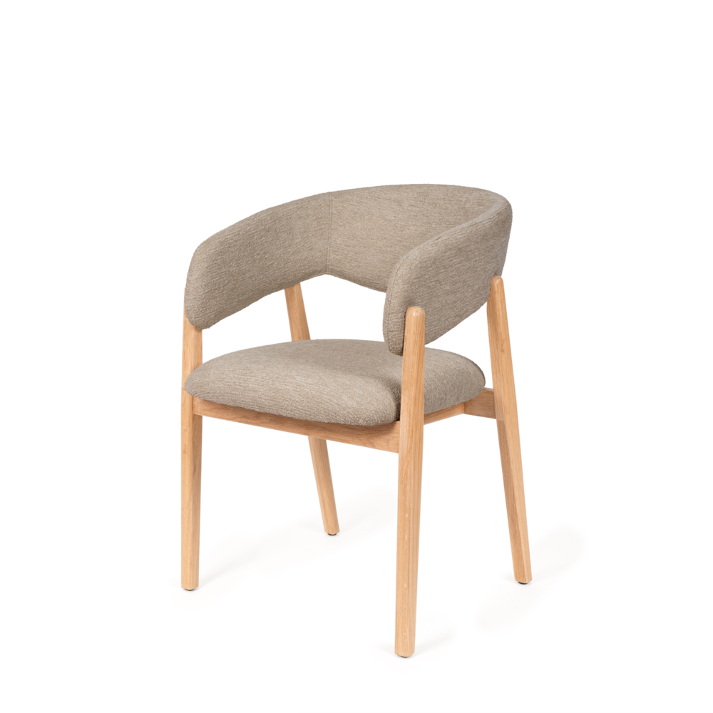SILLA YVANNA TAUPE - Imagen 1