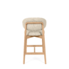 TABURETE BAJO RENZO BEIGE - Imagen 5