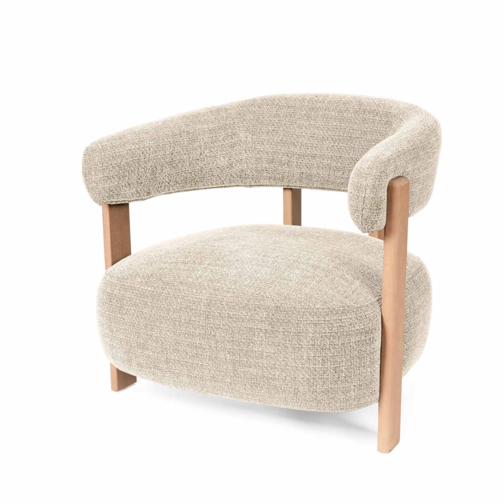 BUTACA MANILA BEIGE - Imagen 1