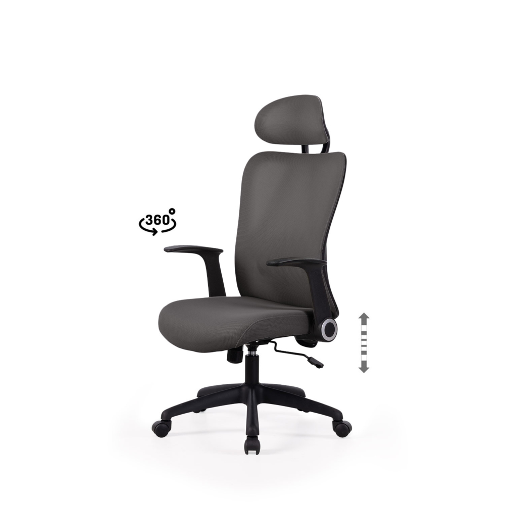 SILLA OFICINA MONTREAL GRIS - Imagen 1