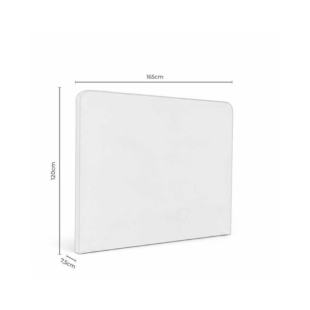 CABEZAL GALERNA 150/160 GRIS OSCURO - Imagen 6