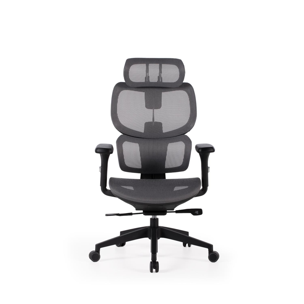 SILLA OFICINA TORONTO NEGRO/GRIS - Imagen 4