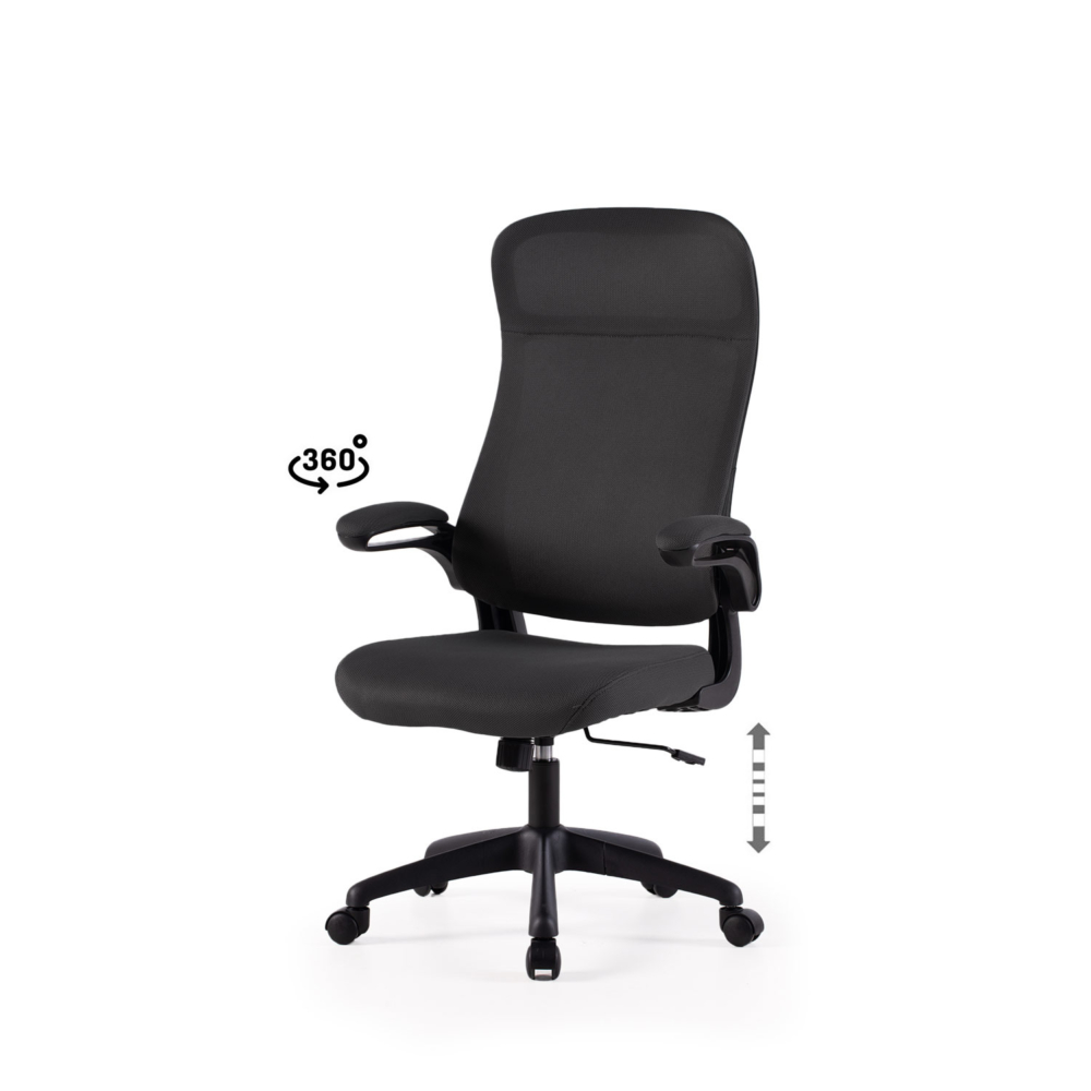 SILLA OFICINA SORBONNE NEGRO - Imagen 1