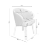 SILLA VIRGINIA BEIGE - Imagen 6