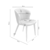 SILLA TANYA GRIS - Imagen 8
