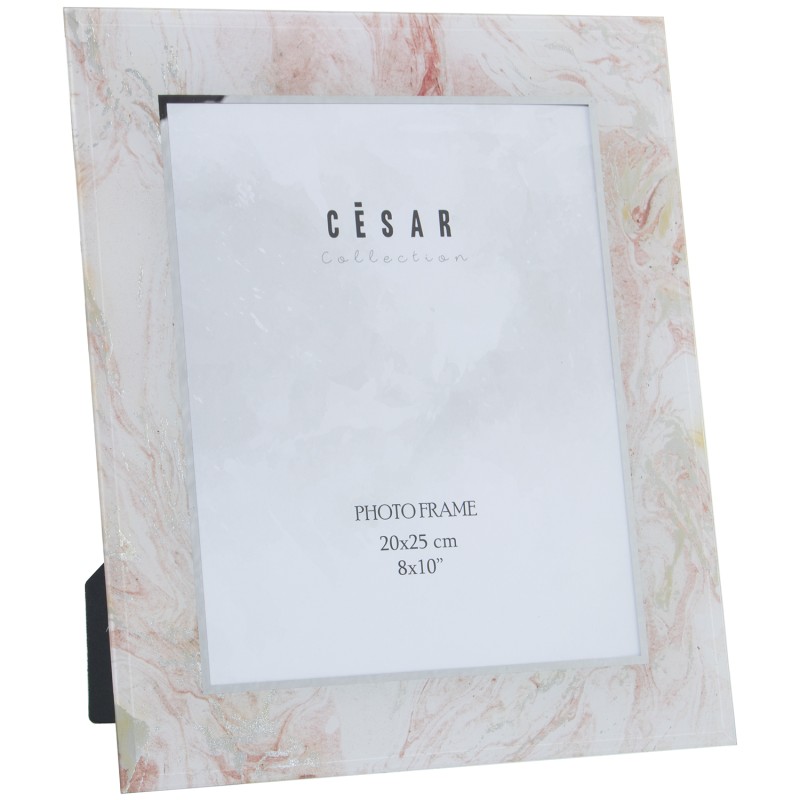 11706 Portafotos Cristal Mármol y Dorado - Imagen 1