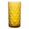 Vaso Alto Cristal Mostaza 400Ml Ø7 y Apto Lavavajillas