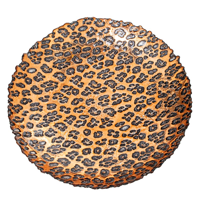 16606 Centro Cristal 41Cm Leopardo Marrón - Imagen 1