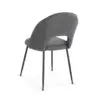 SILLA RIGLOS COLOR GRIS CLARO - Imagen 3